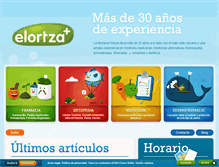 Tablet Screenshot of elortzabotika.com